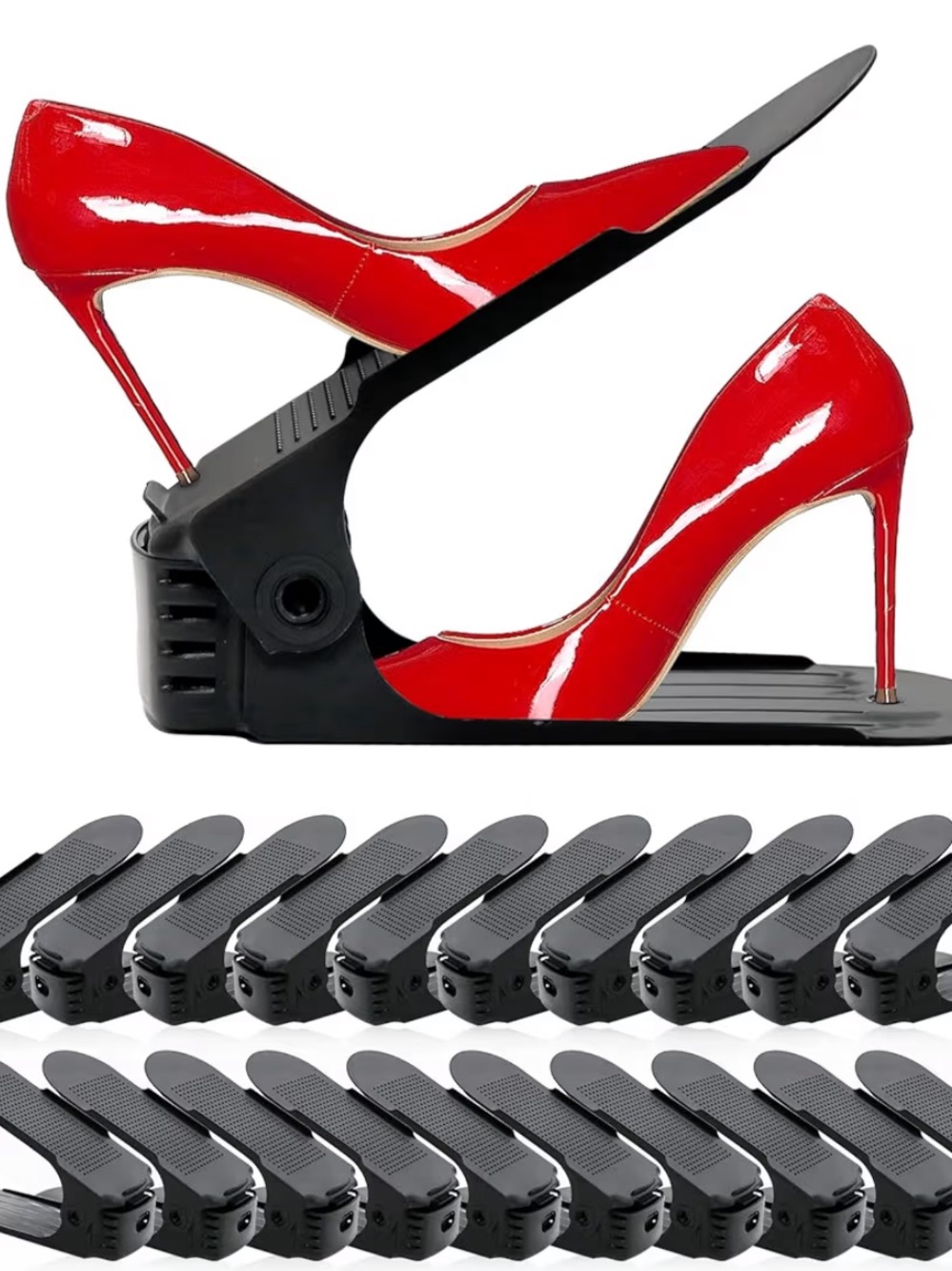 Shoe stacker organizers bundle of 5